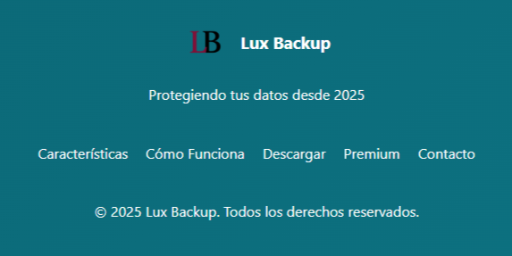 Lux Backup